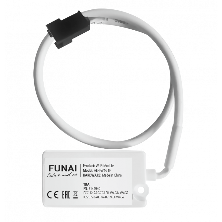 Wi-Fi-модуль FUNAI AEH-W4G1F для сплит-систем SENSEI 2025 (D06), SENSEI Inverter и мульти-сплит систем ORIGAMI AEH-W4G1F Wi-Fi-модуль FUNAI AEH-W4G1F для сплит-систем SENSEI 2025 (D06), SENSEI Inverter и мульти-сплит систем ORIGAMI AEH-W4G1F
